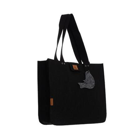 EK.SM.013 Büyük Boy Omuz Çantası - Özel Tasarım Keçe Çanta - Basic - 40x33x10 cm